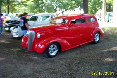 37 Chevy Chopped 2dr Sedan