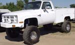 84 GMC Utility Bed Lifted 4x4 Pickup