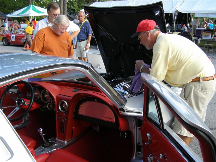 63 Corvette Coupe Detail