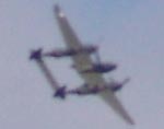 Lockheed P-38 Lightning Flyby