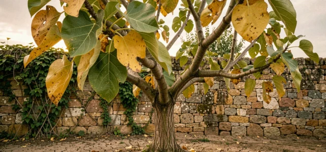 Pourquoi les feuilles de figuier jaunissent et tombent : causes et solutions efficaces Pourquoi les feuilles de figuier jaunissent et tombent : causes et solutions efficaces